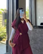 Tailored Wrap Vest - Image 5