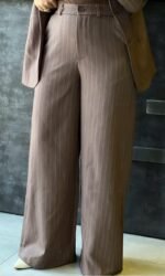 Classic Pinstripe Pants - Image 4