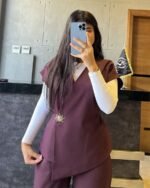 Tailored Wrap Vest - Image 7