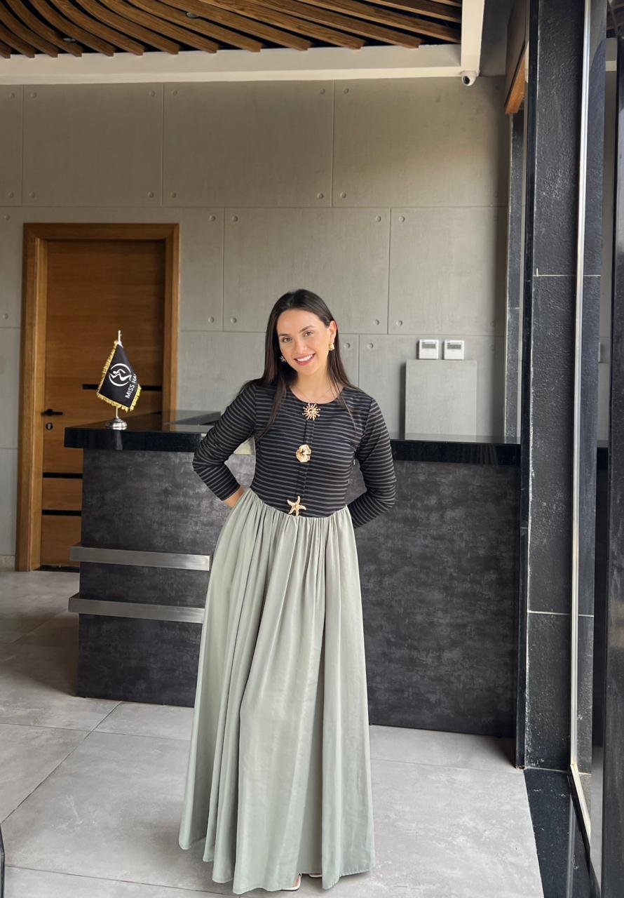 4a9f2d4f-15f1-47b8-adc7-fb8d8fe6ced0 Rib & Washed Cupro Maxi Dress - Image 1