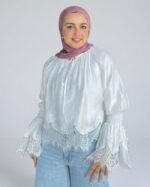 Blouse with Lace Details