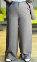 Classic Pinstripe Pants - Image 3