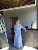 Elegant Embroidered Dress - Image 2