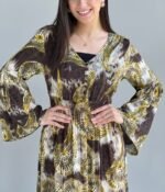 Printed Maxi Dress  -126540 - Image 5