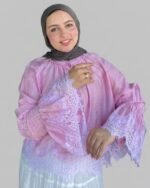 Blouse with Lace Details - Image 5