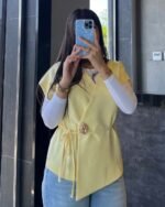 Tailored Wrap Vest - Image 6