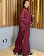 Satin Ruffle Co-Ord Set - Image 12