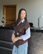 Tailored Wrap Vest - Image 7