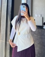 Tailored Wrap Vest - Image 12