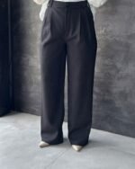 Adjustable Waist Wide-Leg Pants - Image 2