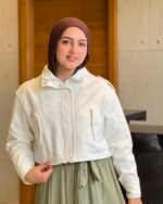 Urban Cropped Gabardine Jacket