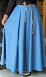 Summer Denim Maxi Skirt - Image 2