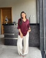 Classic Crepe Blouse - Image 2
