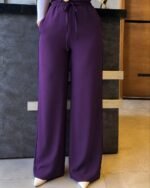 Relaxed Fit T.R Linen Pants - Image 4