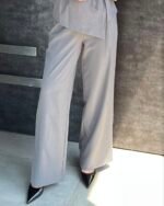 Relaxed Fit T.R Linen Pants - Image 10