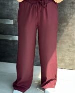 TR Linen Wide-Leg Pants