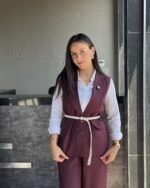 Timeless Belted Vest