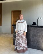 Heritage Linen Maxi Dress