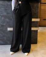 Relaxed Fit T.R Linen Pants - Image 5