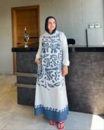 Heritage Linen Maxi Dress - Image 4