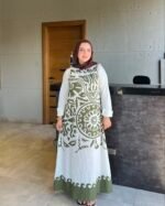 Heritage Linen Maxi Dress - Image 3