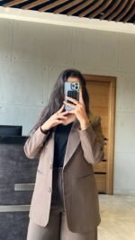 Pinstriped T.R Linen Blazer - Image 6