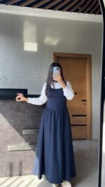 Autumn Fitted T.R Dress - Image 7
