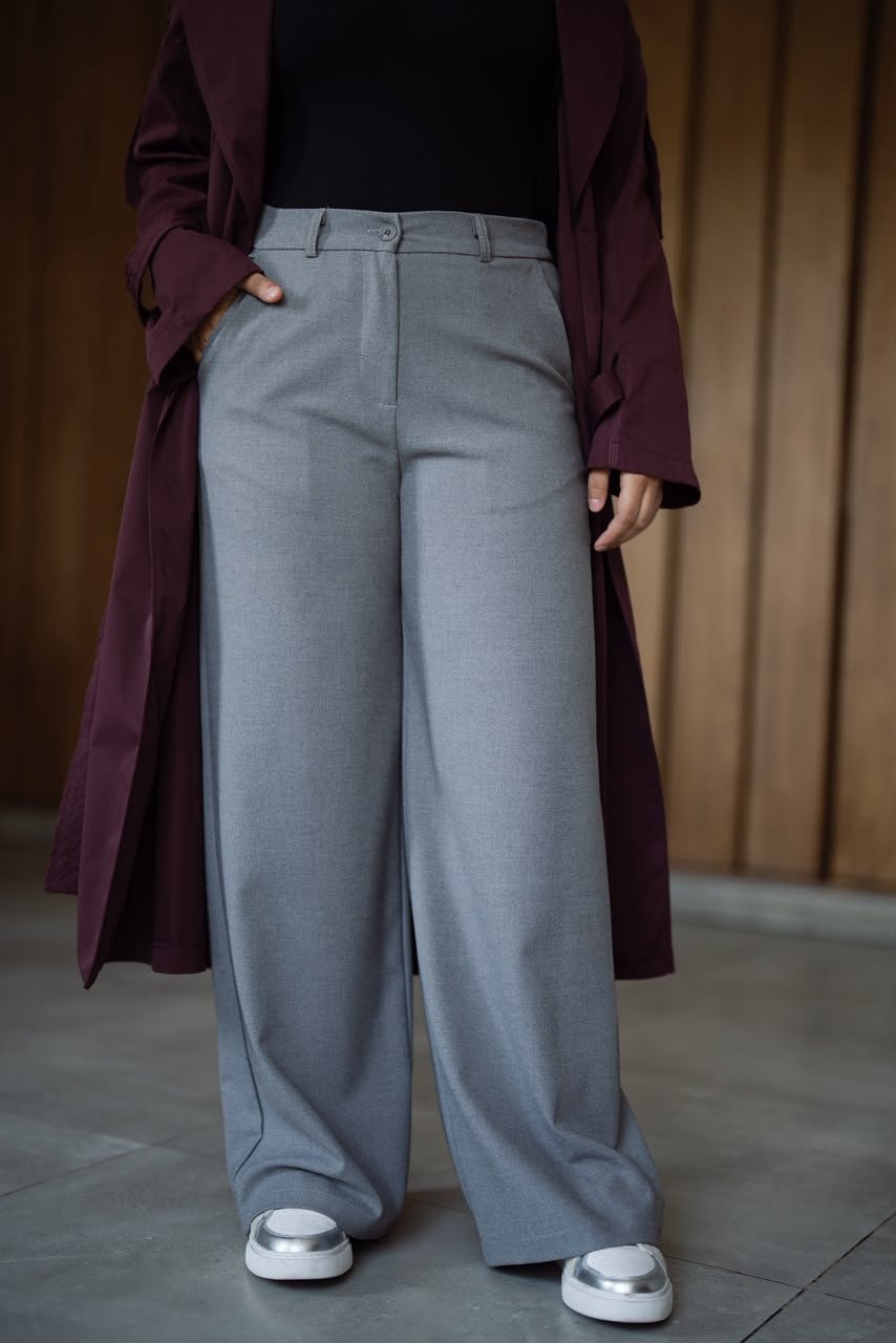 143ea2d9-0d59-4640-ae85-d1332753606e Soft Wool Wide-Leg Trousers - Image 1
