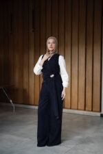 Elegant Waist-Accessory Suit