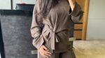 Side-Tie Casual Knit Two-Piece - Image 11