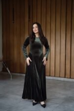 Classic Pleated Dress