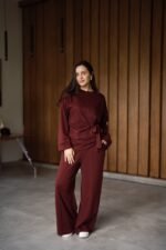 Side-Tie Casual Knit Two-Piece - Image 6