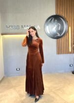 Classic Pleated Dress - Image 5