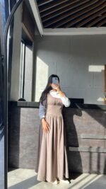 Autumn Fitted T.R Dress - Image 10